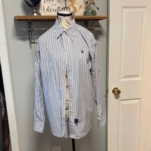 Women’s Blue Striped Shirt